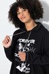 Sweatjurk, A-lijn, rok-katprint