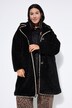 Teddy-mantel, teddyfleece, siernaden