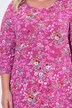 T-shirt long, motif minimaliste, message avec lettres en petits strass scintillants