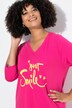 T-shirt, comfortabele pasvorm, opschrift