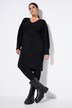 Robe en maille côtelée scintillante, coupe Slim Shape