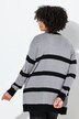 Cardigan, oversized, striber