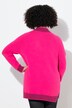 Contrast Wool Touch Turtleneck Sweater