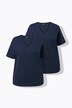 T-Shirt, V-Ausschnitt, Regular, Halbarm
