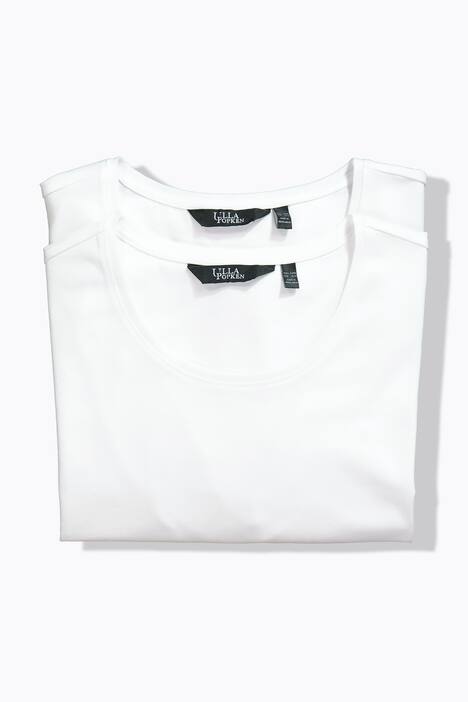 T-shirt, ronde hals, Regular, korte mouwen