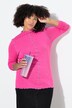 Maglia basic dal taglio aderente in maglia con cuciture colorate a onde