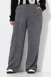 Pantalón, ancho, sport, costura decorativa