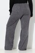 Pantalón, ancho, sport, costura decorativa