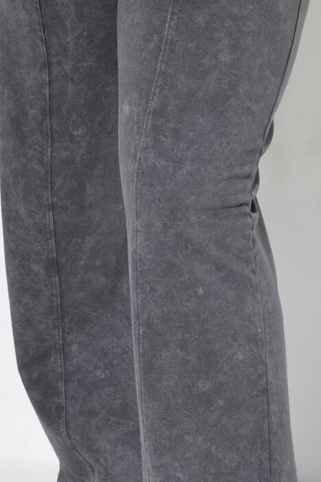 Pantalón, ancho, sport, costura decorativa