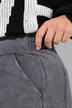 Pantalón, ancho, sport, costura decorativa