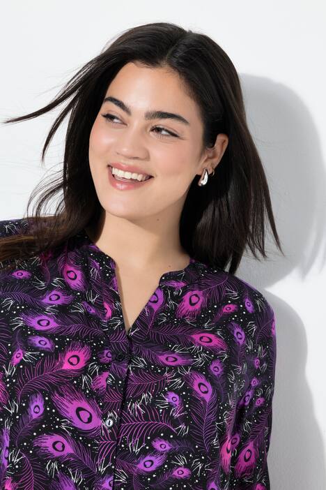 Bluse, fjerprint, flæser