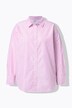 Chemisier oversize, rayures scintillantes