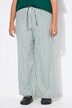 Pyjamabroek, wijde rechte pijpen, strepen