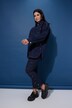 Chemisier en jean oversize, petites pierres scintillantes