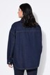 Chemisier en jean oversize, petites pierres scintillantes