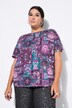 T-shirt oversize, imprimé à fleurs