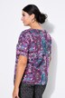 T-shirt oversize, imprimé à fleurs