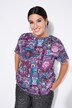 T-shirt oversize, imprimé à fleurs