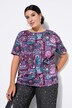T-shirt oversize, imprimé à fleurs