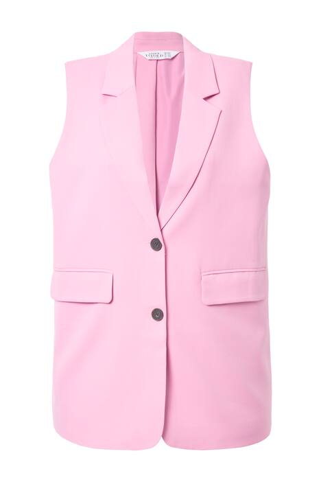 Vesta k obleku, oversize, zadní rozparek s knoflíkem