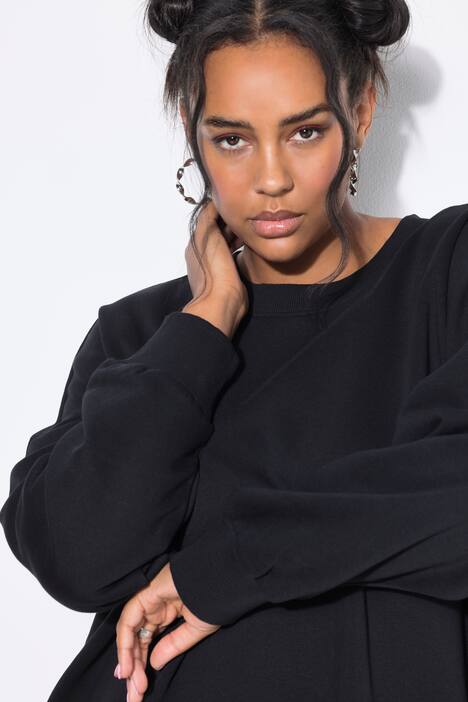 Sweatshirt, Oversize Shape, extra lang, OEKO-TEX