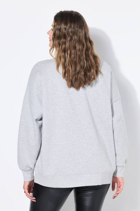Sweatshirt, Oversize Shape, extra lang, OEKO-TEX