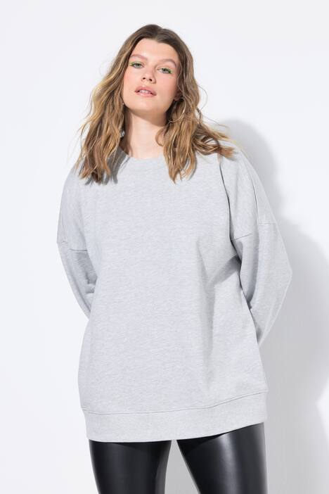 Sweatshirt, Oversize Shape, extra lang, OEKO-TEX