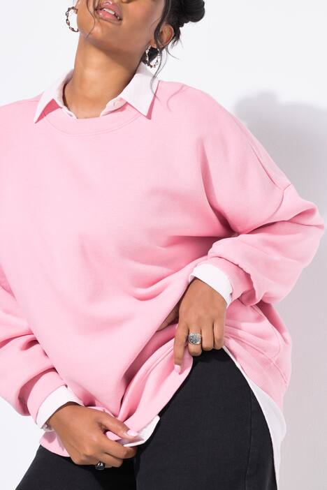 Sweatshirt, Oversize Shape, extra lang, OEKO-TEX