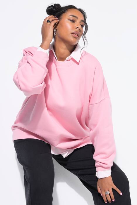 Sweatshirt, Oversize Shape, extra lang, OEKO-TEX