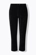 Pantaloni dal taglio affusolato in morbido jersey con tasche leopardate