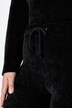 Pantaloni dal taglio affusolato in morbido jersey con tasche leopardate