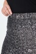 Gonna dal taglio aderente con paillettes e cintura elastica