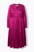 Maxikleid, glänzend, moderner Jacquard