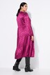 Maxikleid, glänzend, moderner Jacquard