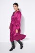 Maxikleid, glänzend, moderner Jacquard