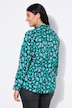 Camicia dal taglio dritto e ampio con colorato design leopardato