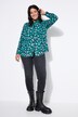 Camicia dal taglio dritto e ampio con colorato design leopardato