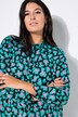 Camicia dal taglio dritto e ampio con colorato design leopardato