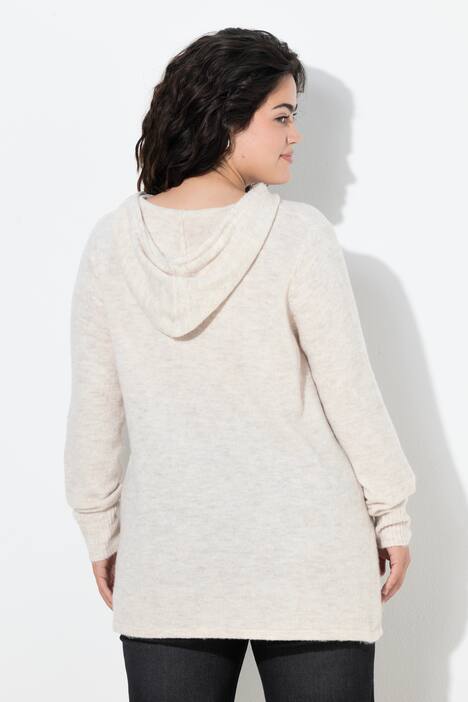Pull à capuche, petit cœur, coupe Straight Fit