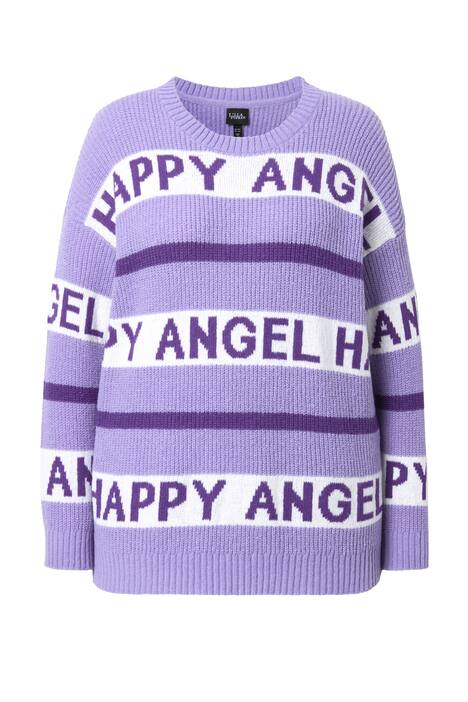 Svetr, oversize, Happy Angel pruhy