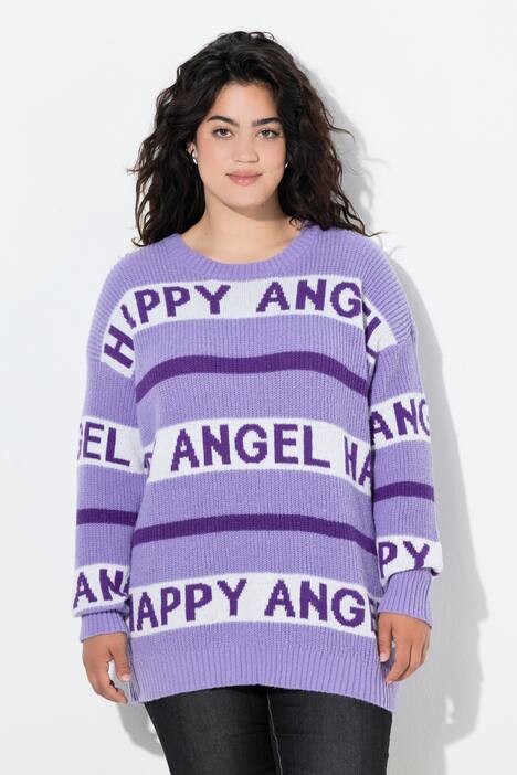 Suéter, oversize, rayas Happy Angel