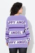 Svetr, oversize, Happy Angel pruhy