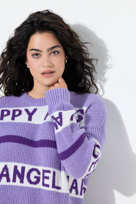 Suéter, oversize, rayas Happy Angel
