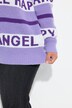 Svetr, oversize, Happy Angel pruhy
