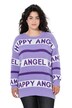 Svetr, oversize, Happy Angel pruhy