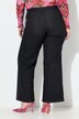 Jeans boot cut modello Nora con zampa d'elefante brillante e cinque tasche