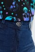 Lea bootcut-jeans, med frynsekantsøm og 5 lommer