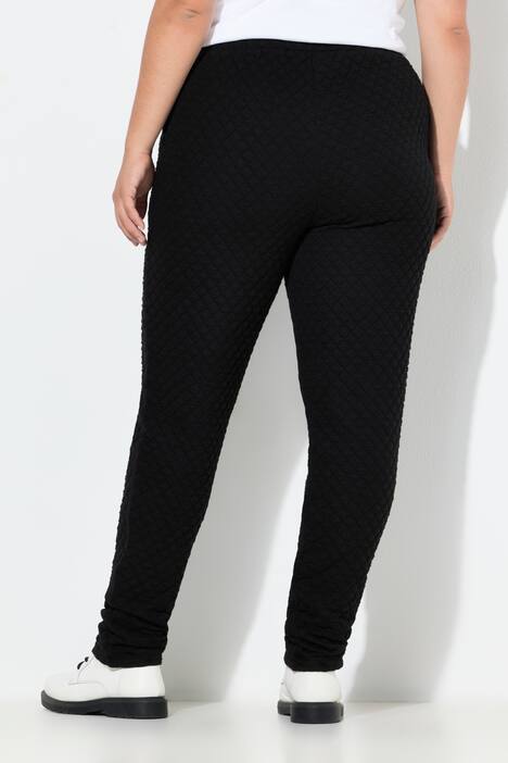 Joggingbroek, Loose Fit, geruit stikpatroon
