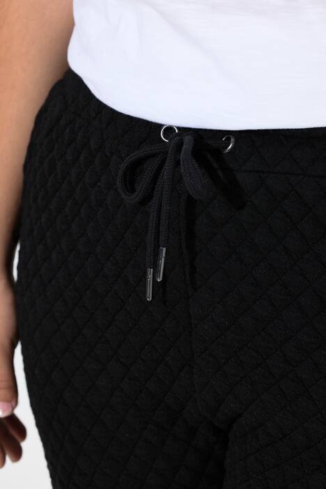 Joggingbroek, Loose Fit, geruit stikpatroon