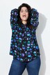 Bluse, A-linje, hodeskaller, lange ermer